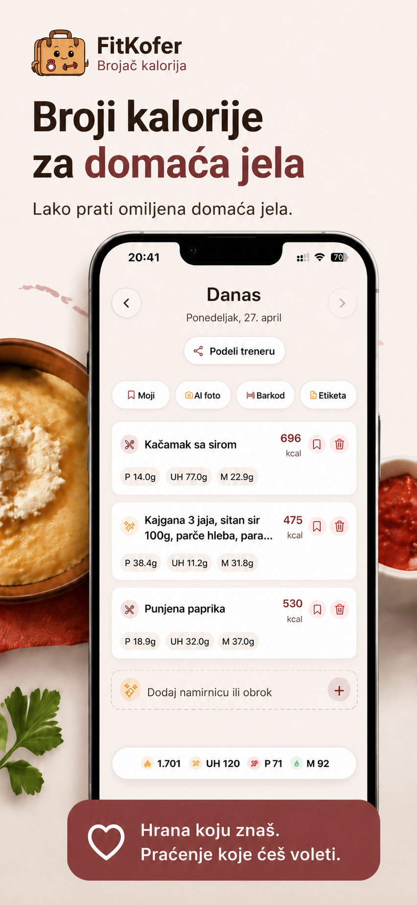 FitKofer App Screen